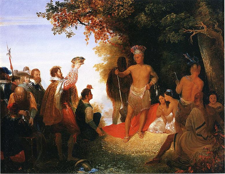 Coronation of Powhatan